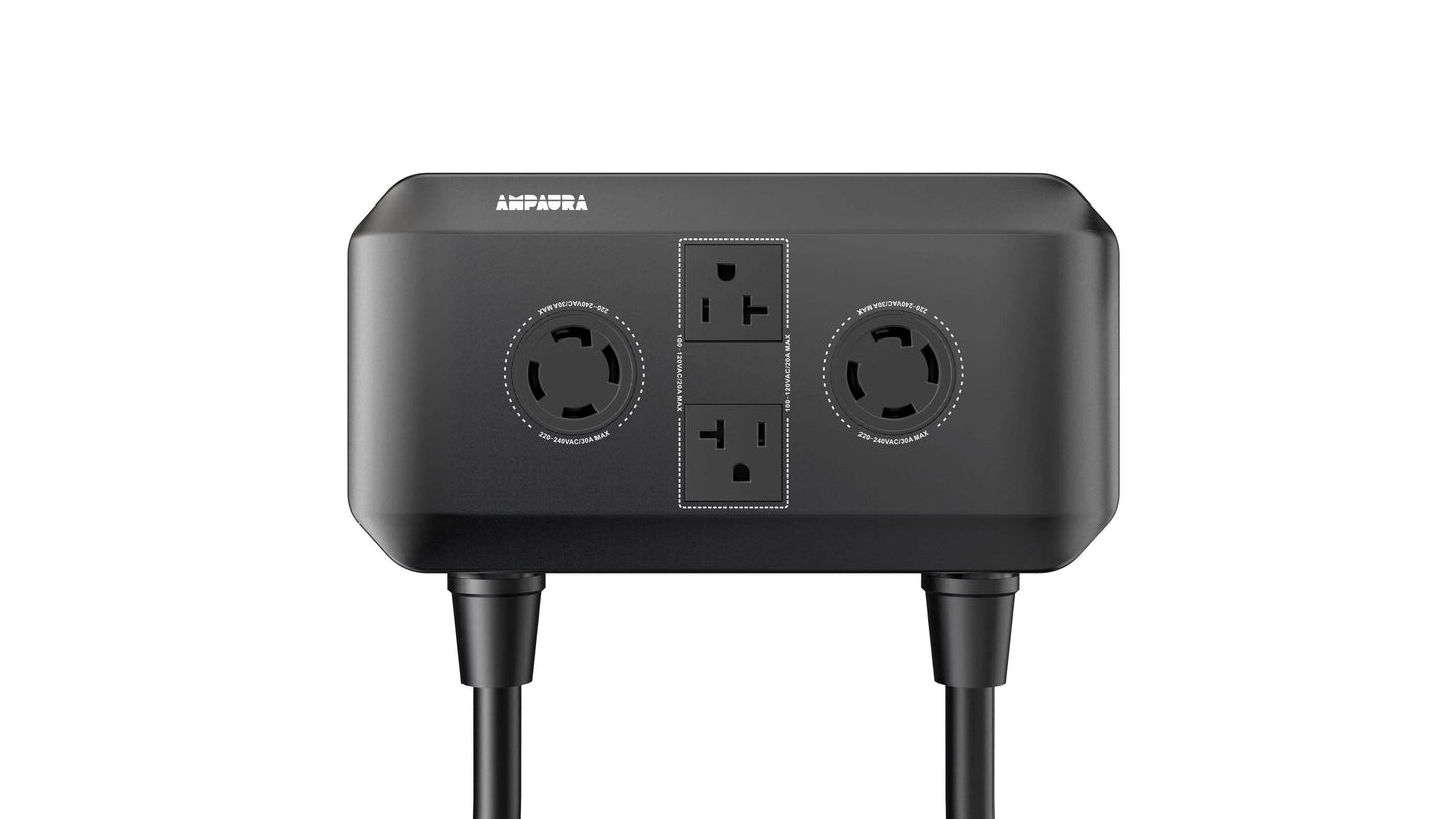 AmpAura Purea 3 Double Voltage Hub.