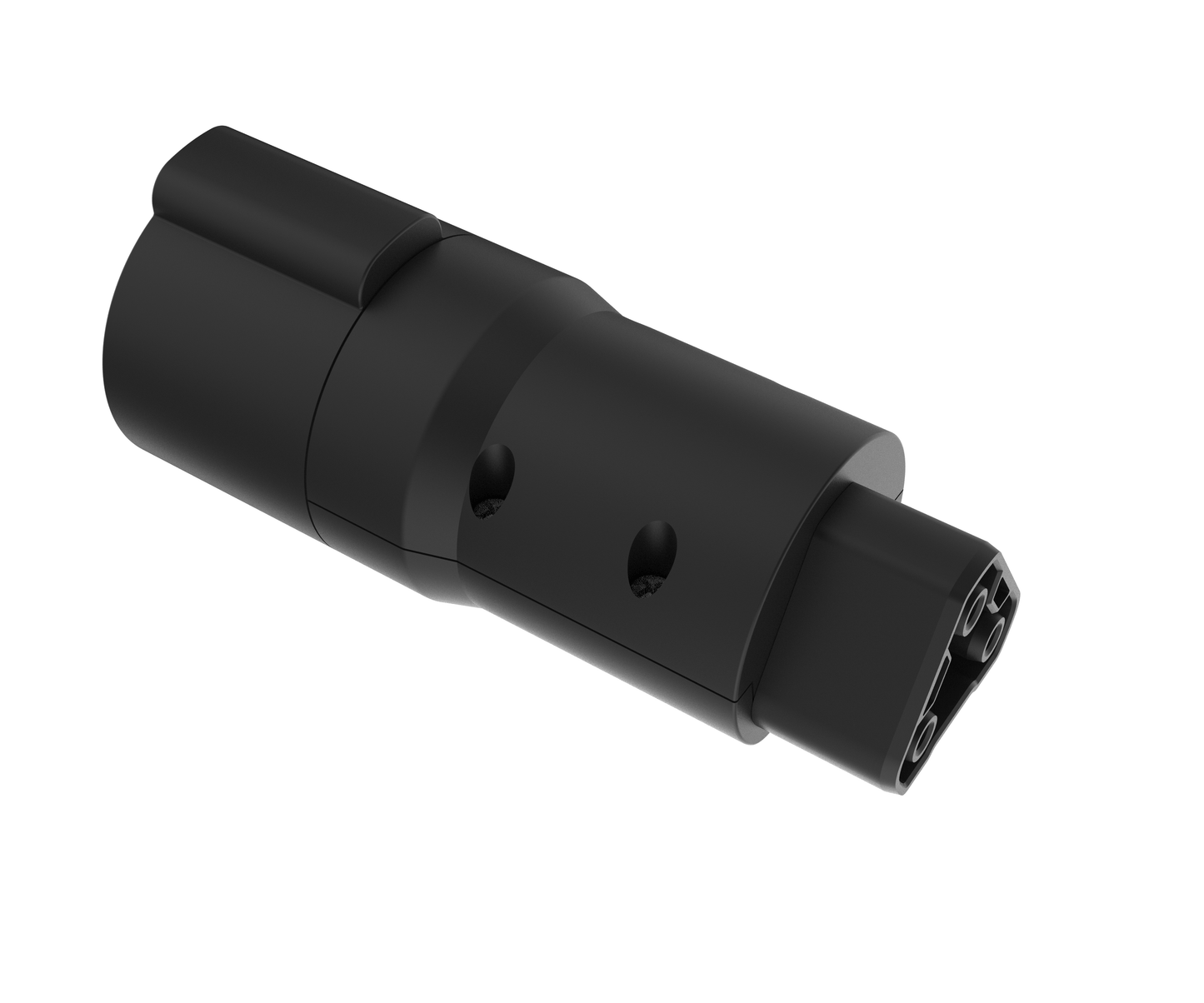 AmpAura Purea 3 EV Charging Adapter.