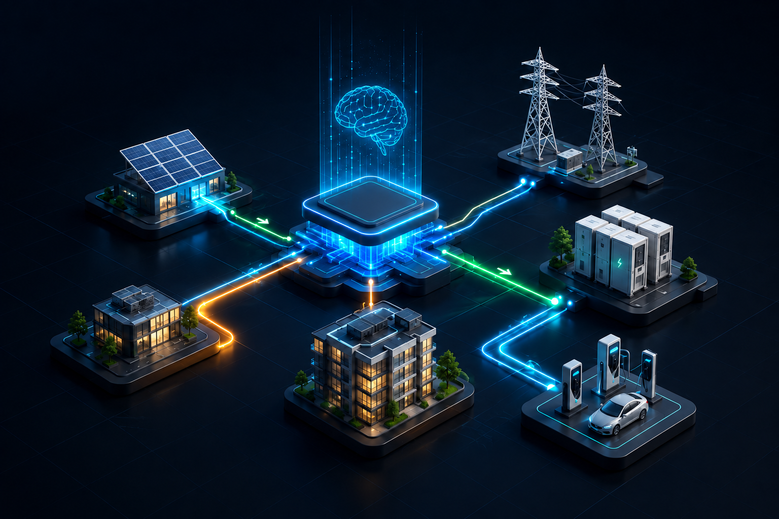 Ampaura AI orchestrating connected energy assets